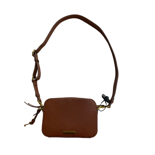 Handbag Leather By Fossil In Brown