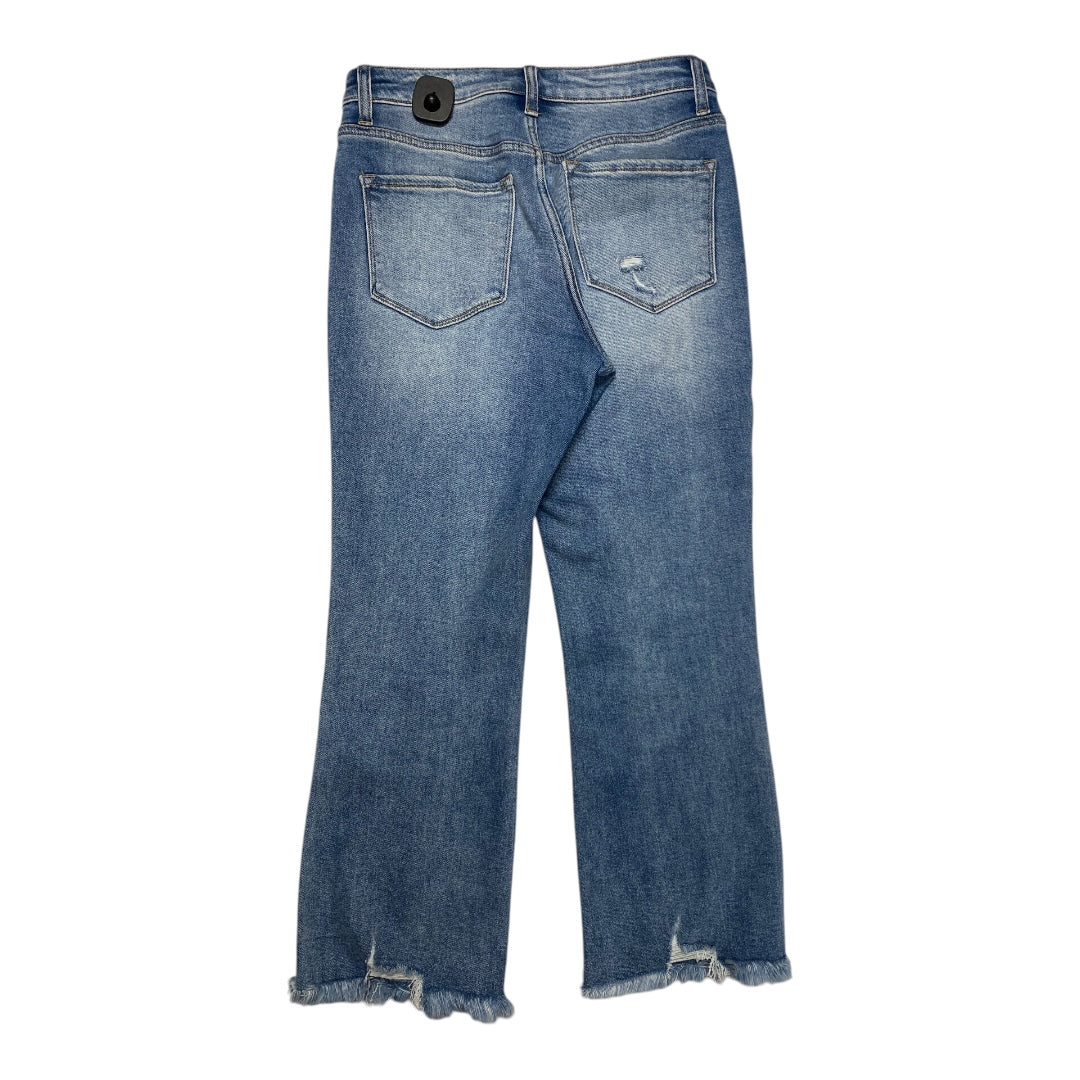 Jeans Straight By Vervet In Blue Denim, Size:6