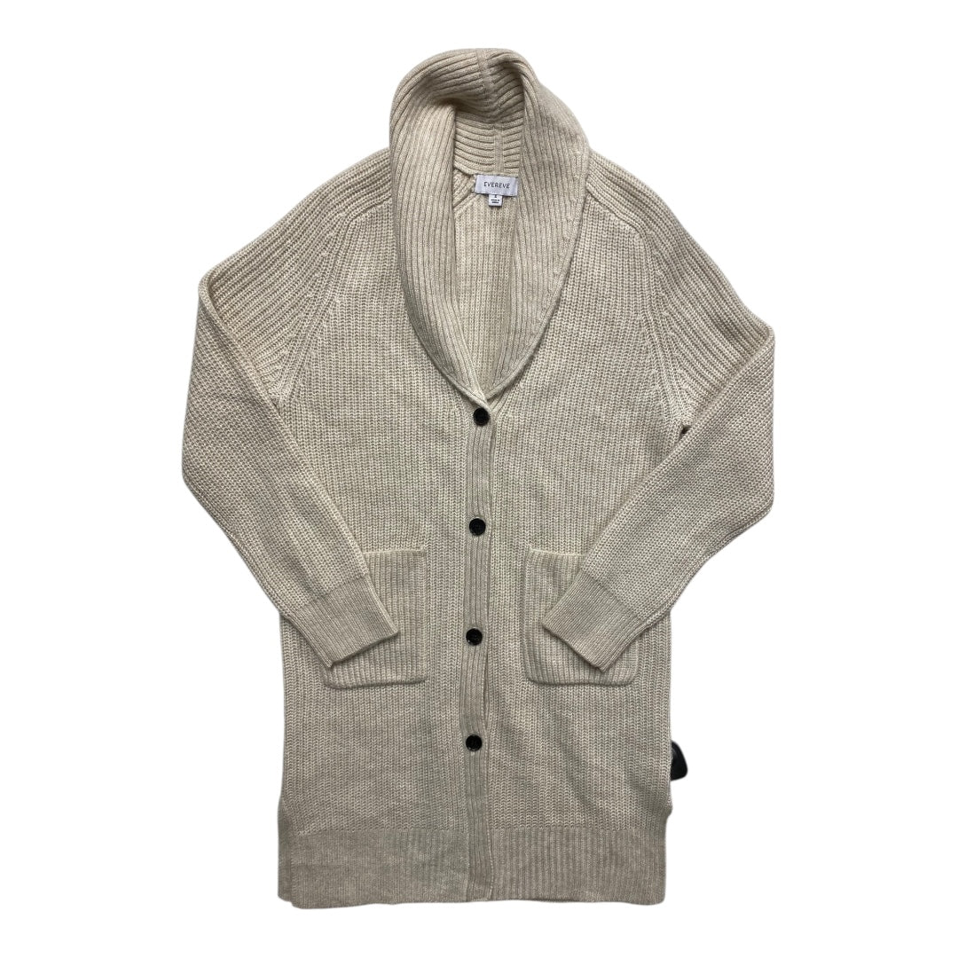 Sweater Cardigan By Evereve In Tan, Size:S