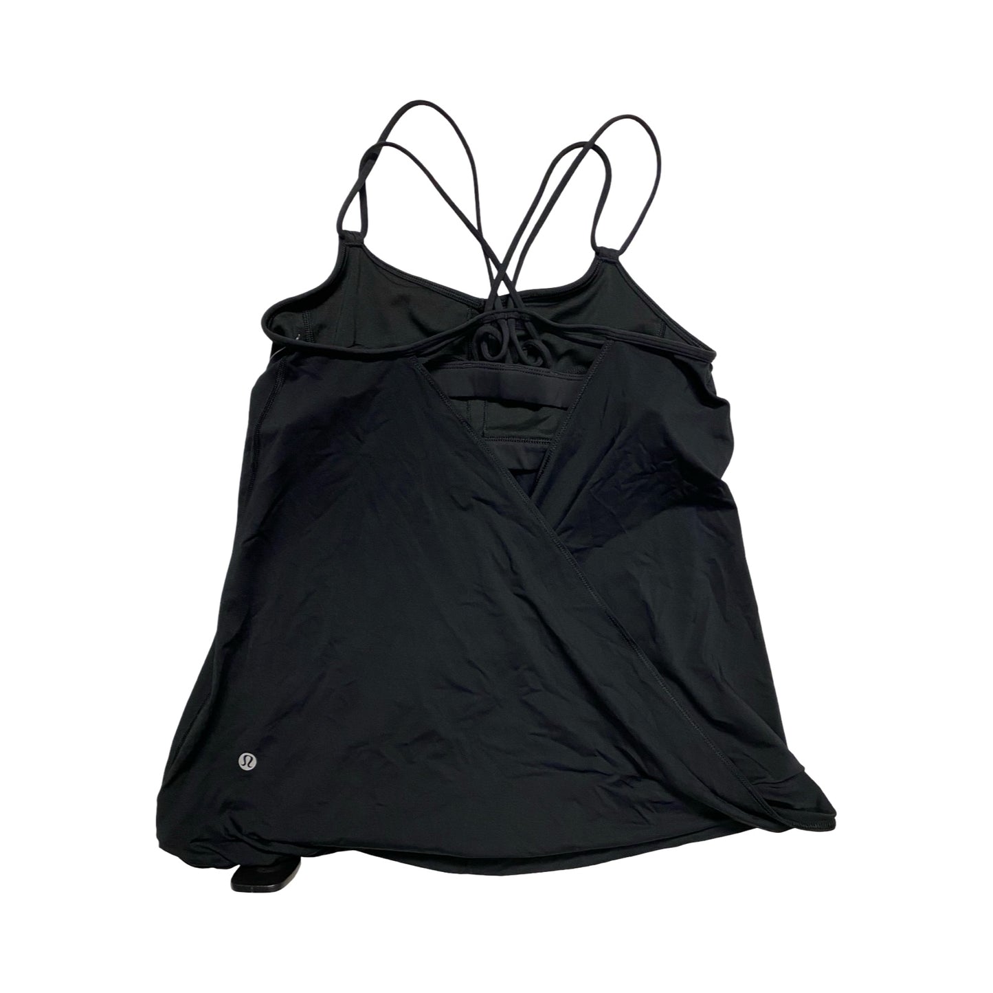 Athletic Tank Top By Lululemon In Black, Size:6