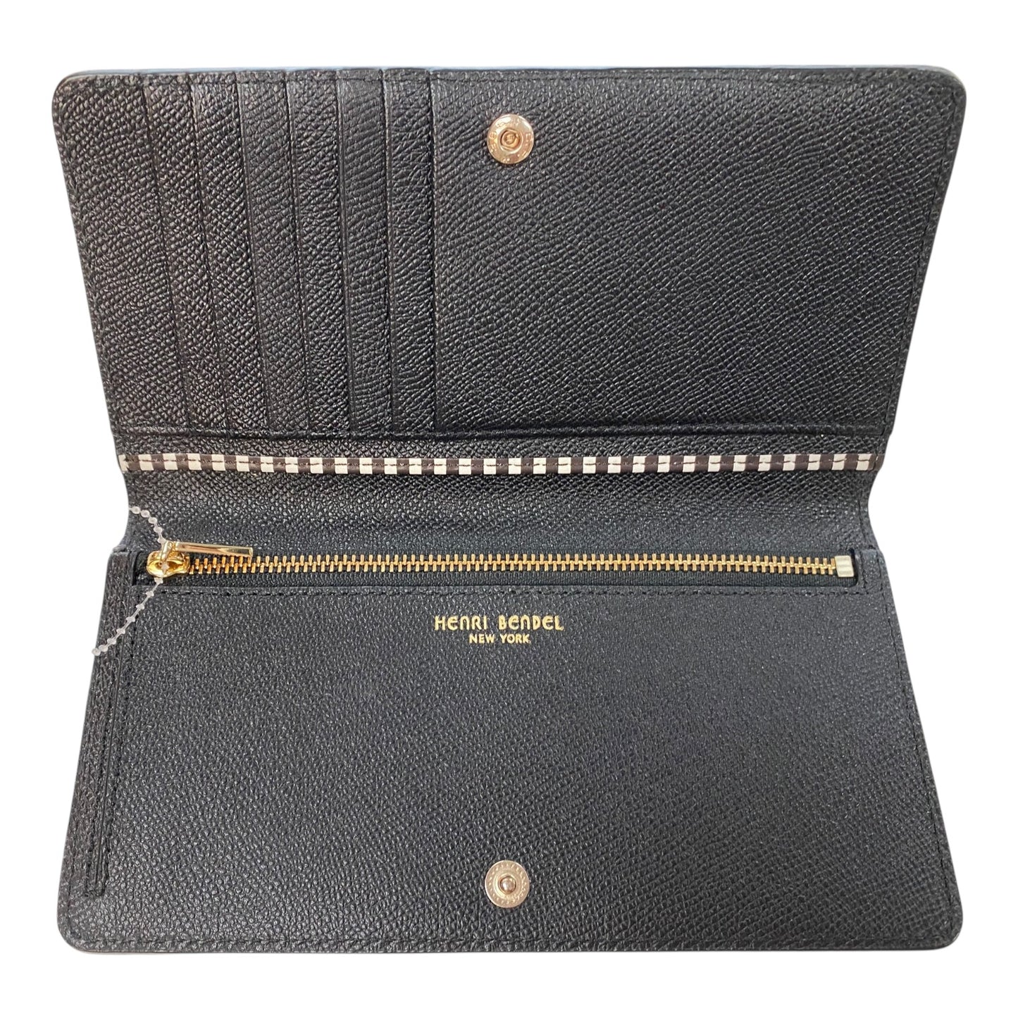 Wallet By Henri Bendel In Black, Size:Large