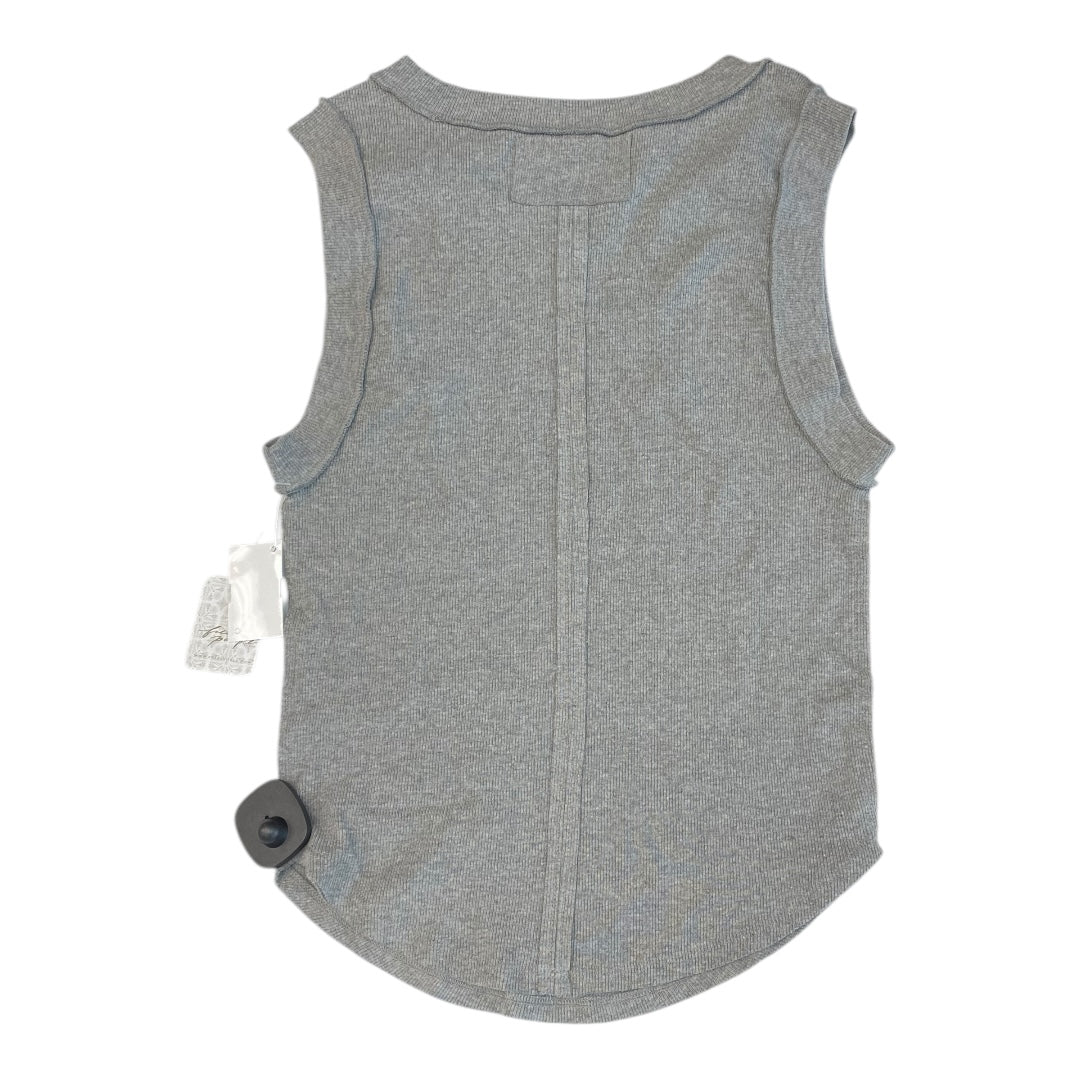 Top Sleeveless By Free People In Grey, Size:L