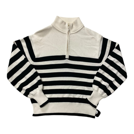 Sweater By J. Crew In Black & White, Size:S