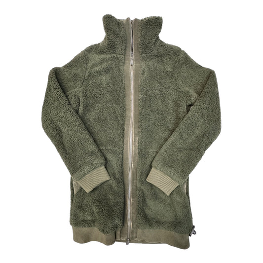 Jacket Fleece By Athleta In Green, Size:Xs