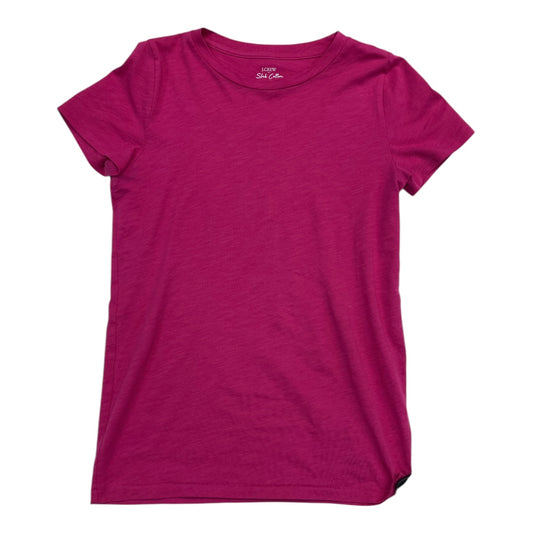 Top Ss Basic By J. Crew In Pink, Size:S