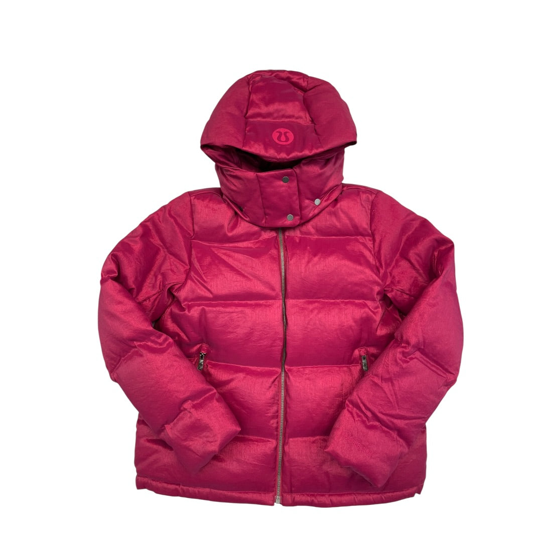 Jacket Puffer & Quilted By Lululemon In Pink, Size:6
