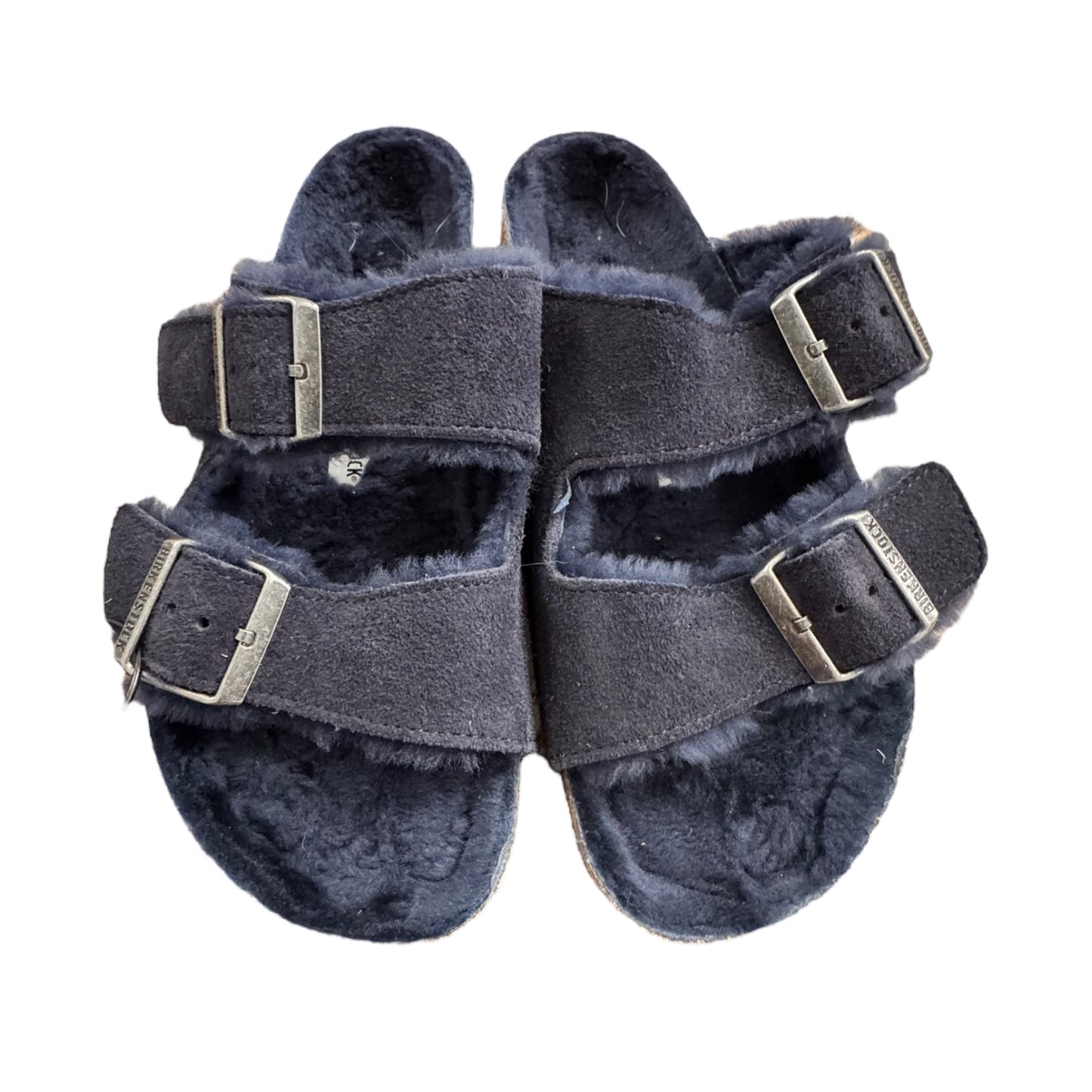 Sandals Designer By Birkenstock In Navy, Size:7