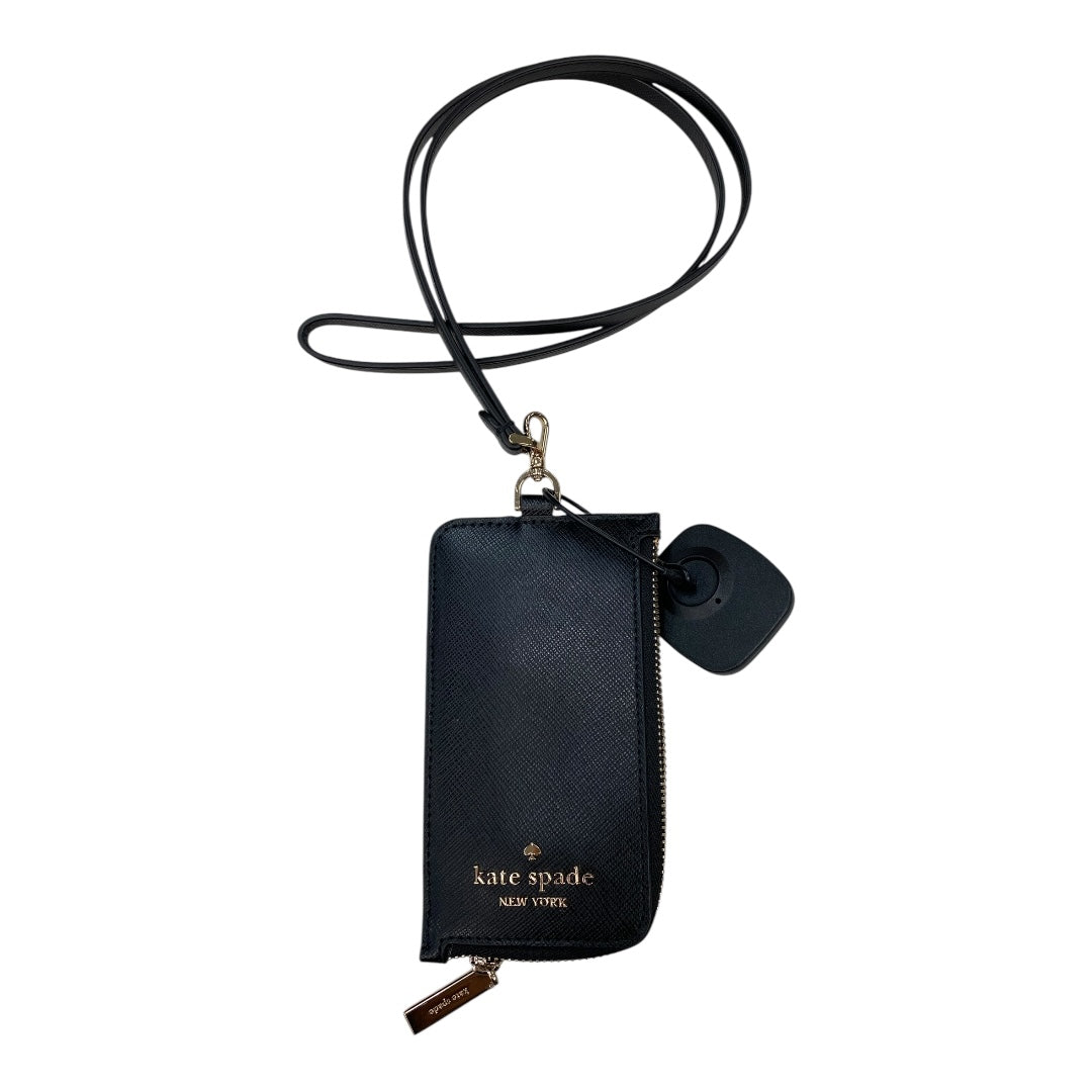 Id/Card Holder Designer By Kate Spade In Black