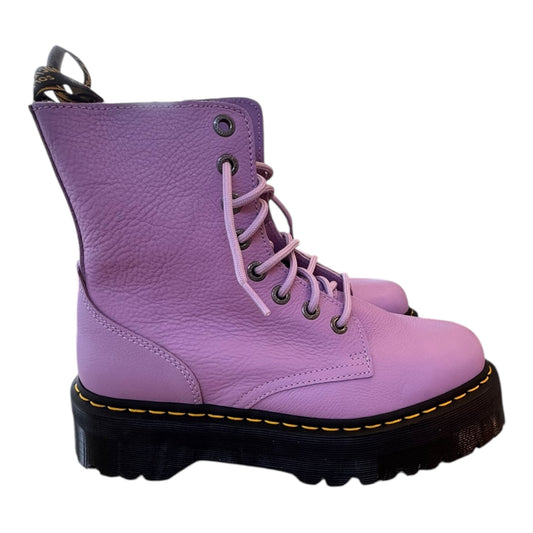 Boots Designer By Dr Martens In Purple, Size:10
