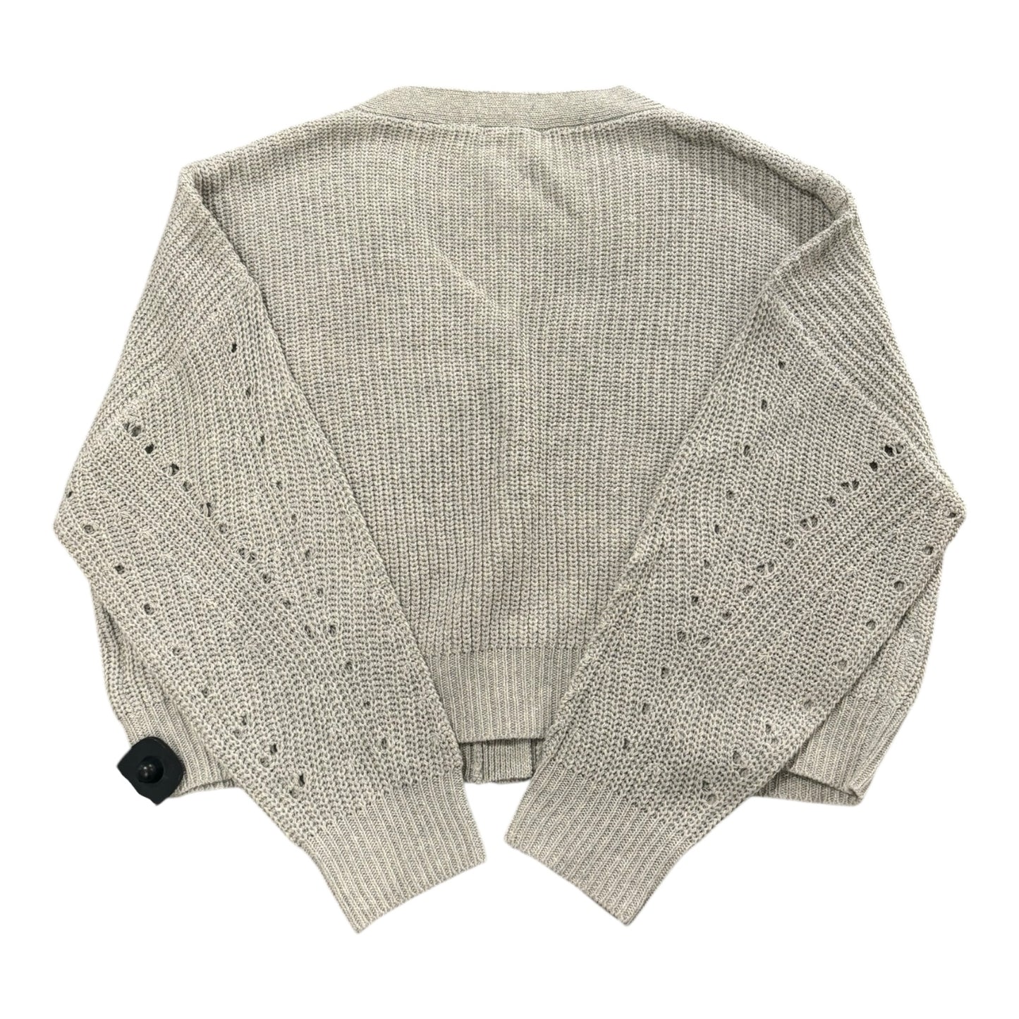 Sweater Cardigan By Line & Dot In Grey, Size:S