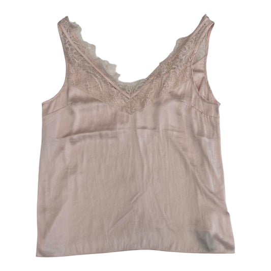 Top Sleeveless By H&M In Pink, Size:M