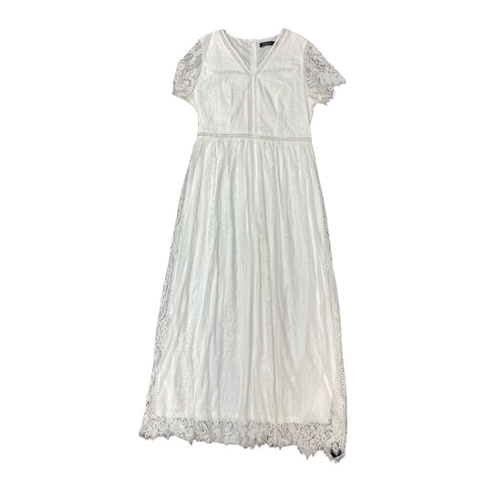Dress Casual Maxi By Merokeety In White, Size:Xl