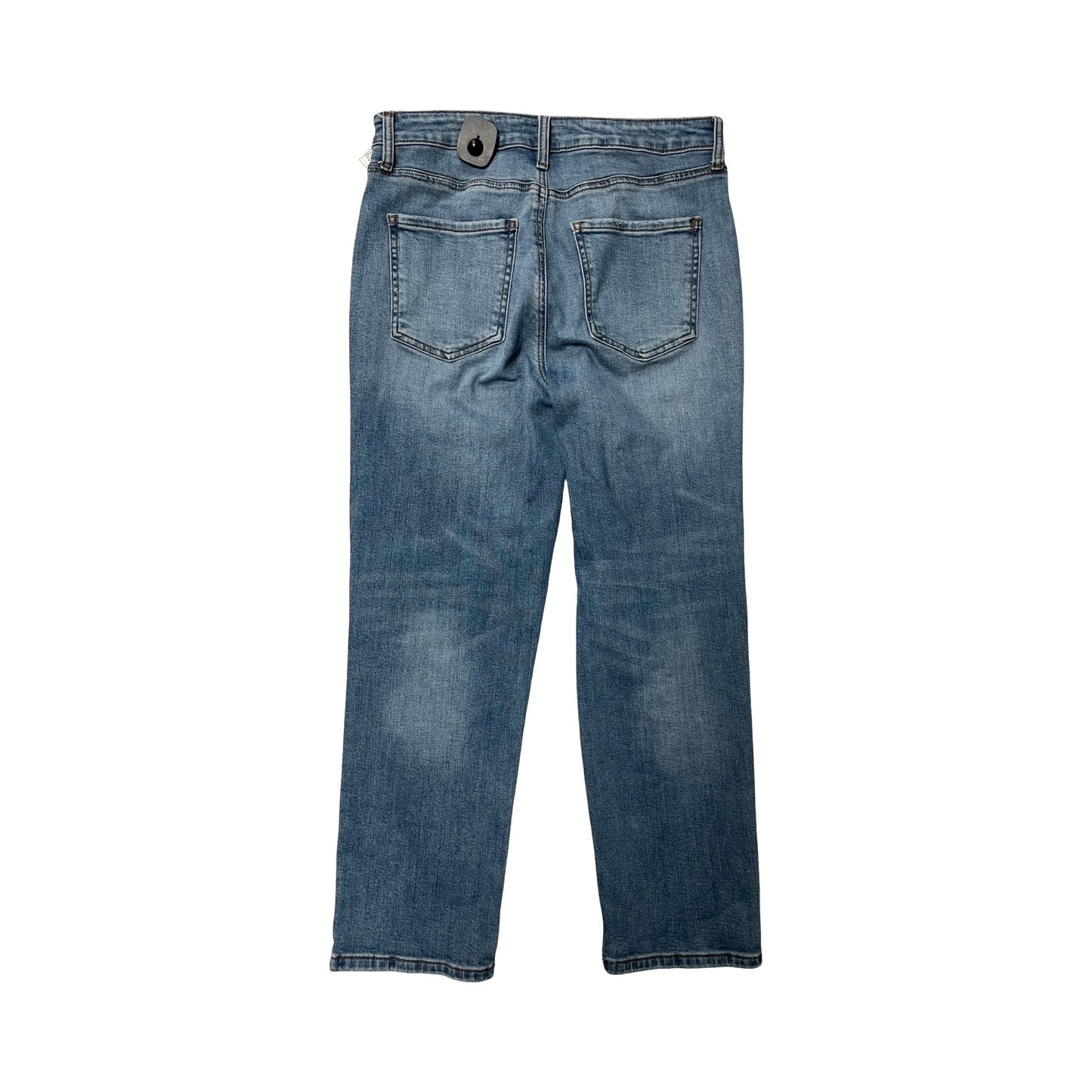 Jeans Cropped By Kut In Blue Denim, Size:8