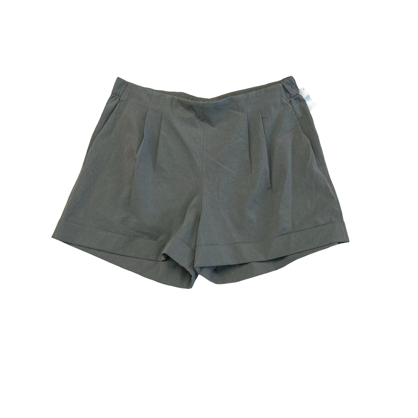 Athletic Shorts By Lululemon In Green, Size:10