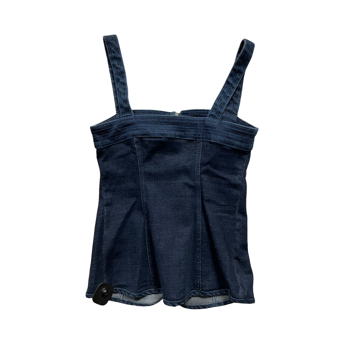 Top Sleeveless By Pilcro In Blue Denim, Size:S