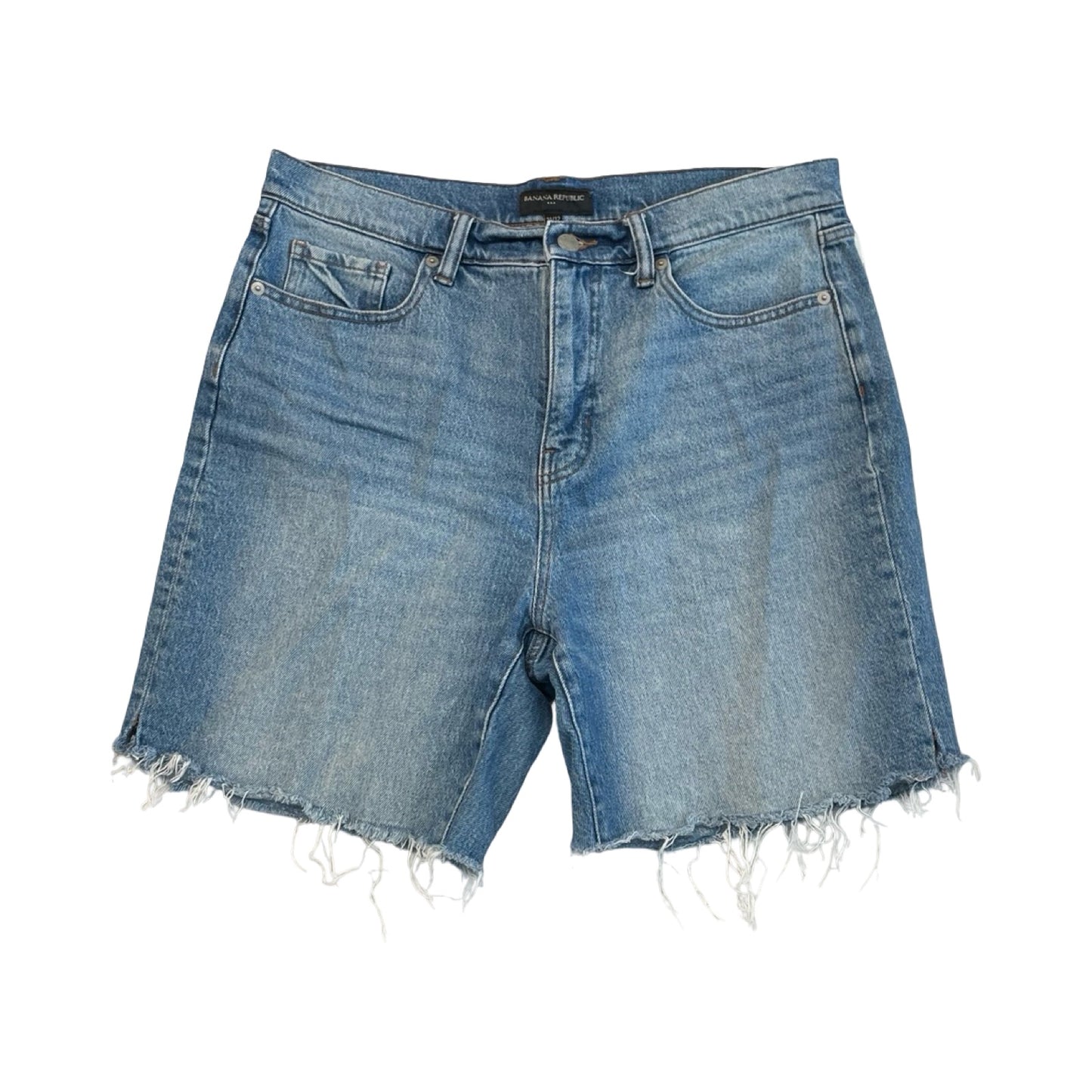 Shorts By Banana Republic In Blue Denim, Size:12