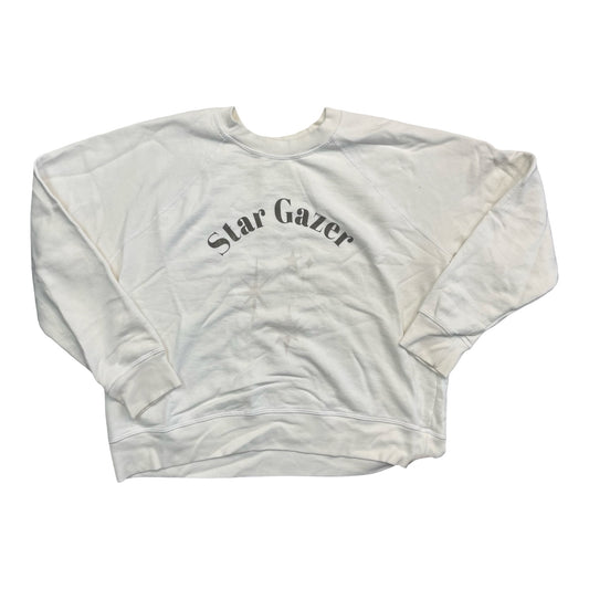 Sweatshirt Crewneck By Spiritual Gangster In Ivory, Size:Xl