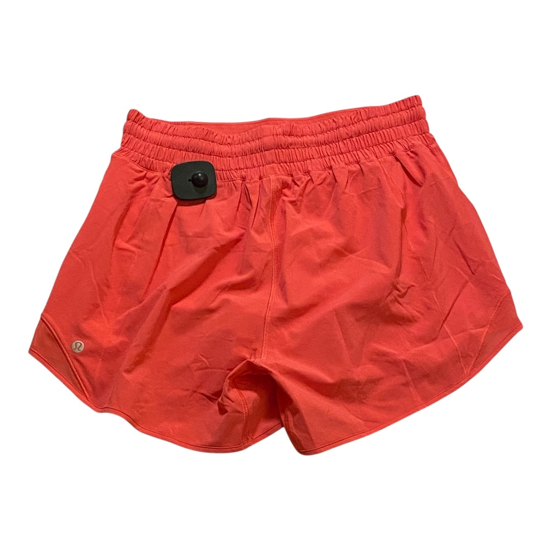 Athletic Shorts By Lululemon In Pink, Size:6
