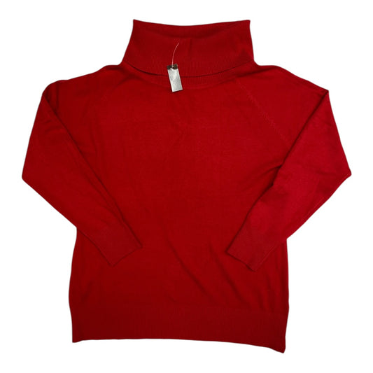 Sweater By Vila Milano In Red, Size:Xl