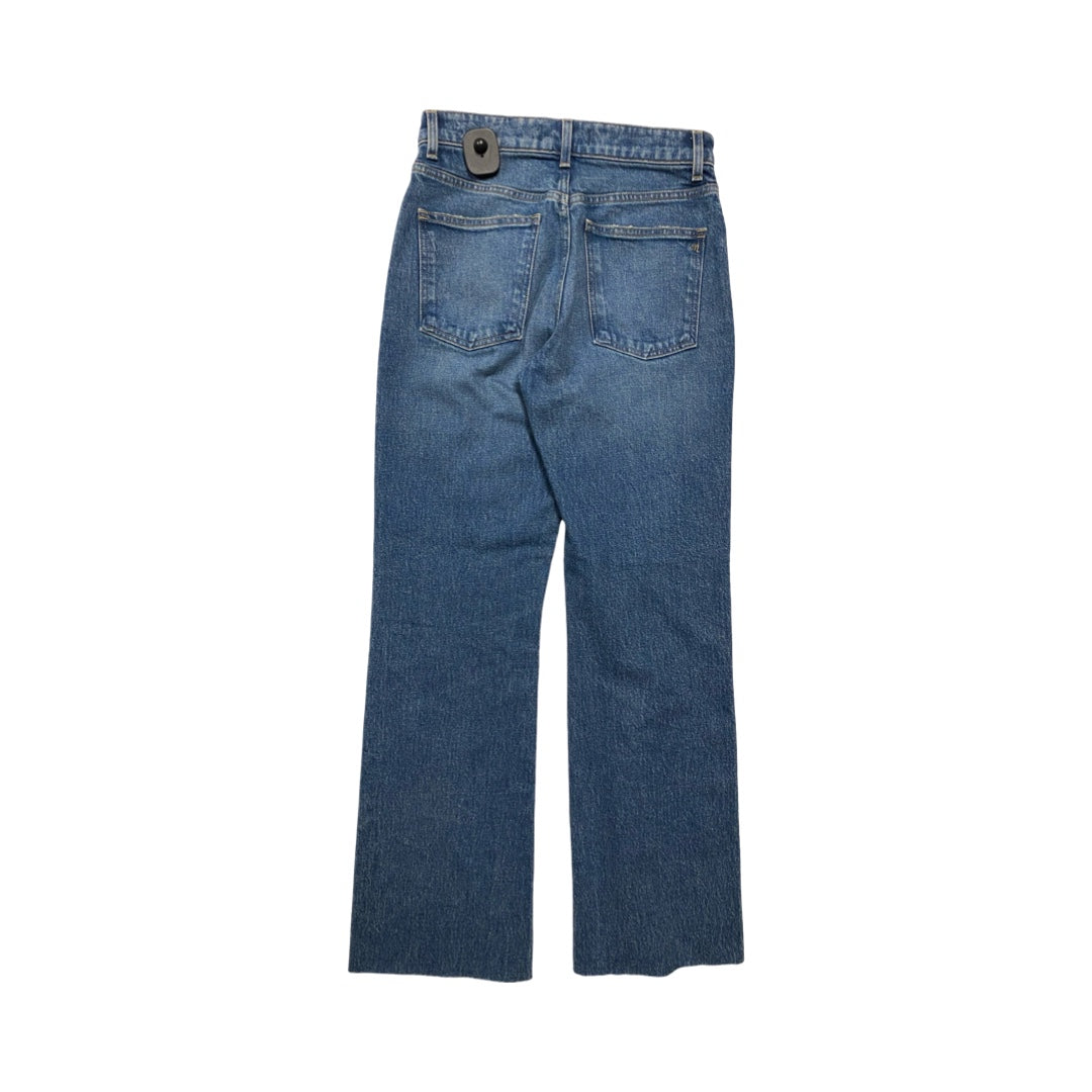 Jeans Boot Cut By Madewell In Blue Denim, Size:0