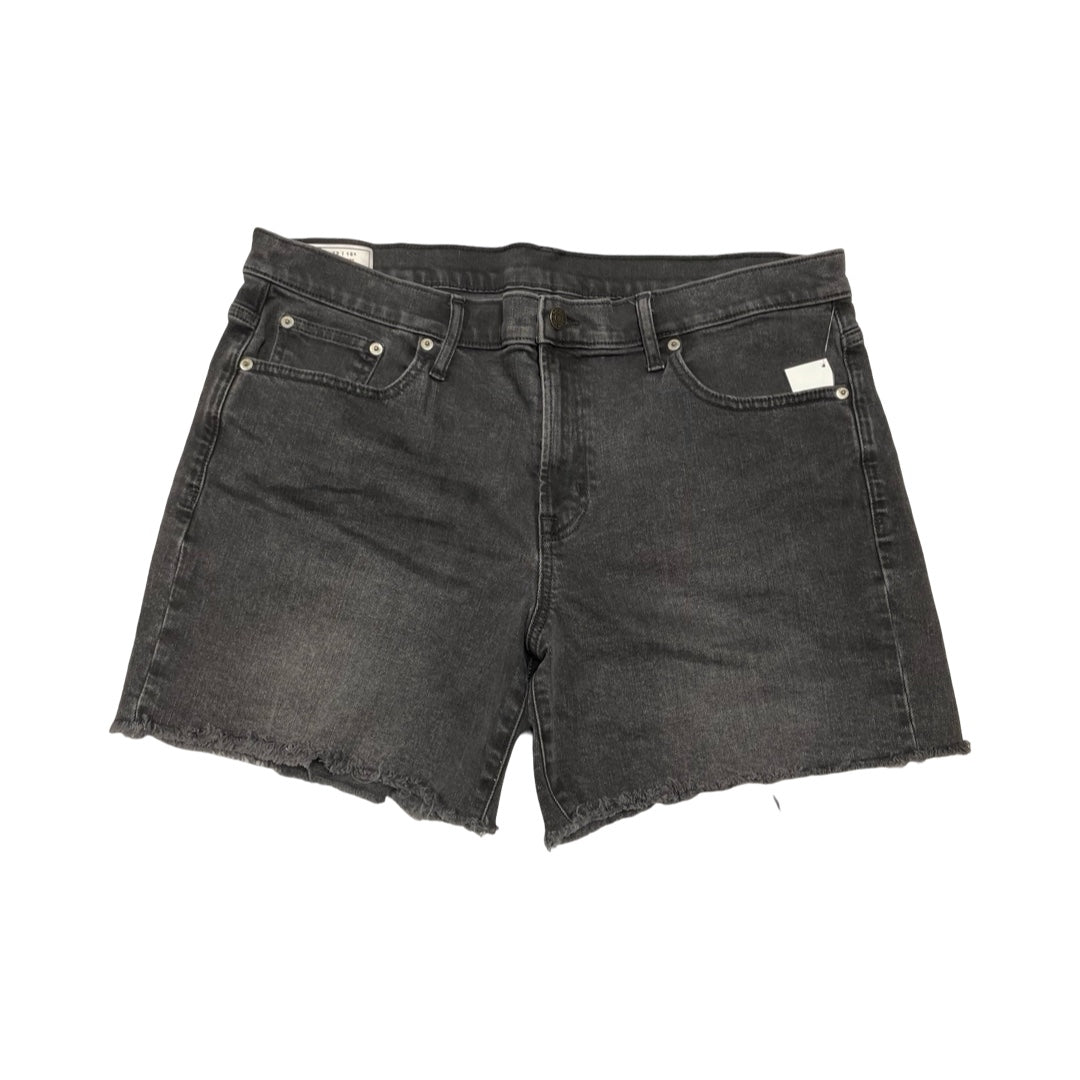 Shorts By Gap In Black Denim, Size:16