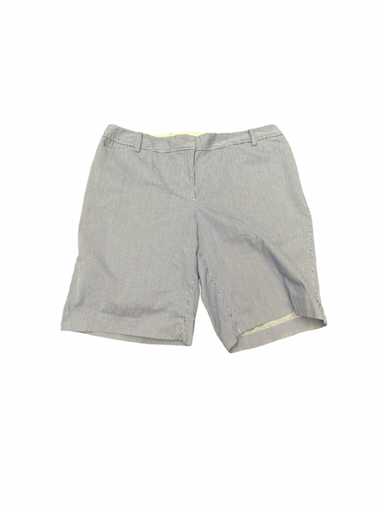 Shorts By Talbots In Striped Pattern, Size:16