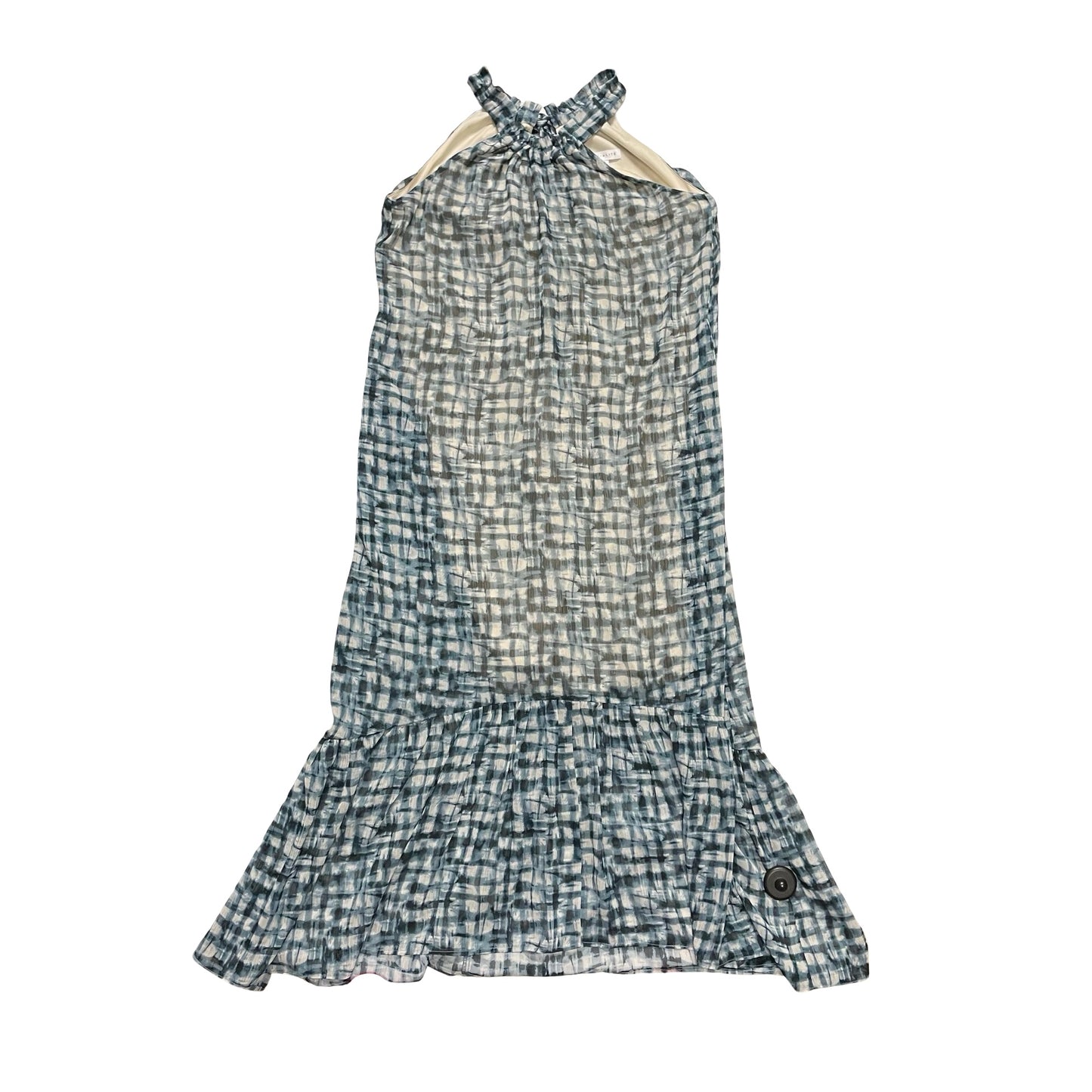 Dress Party Long By Socialite In Blue & White, Size:Xs