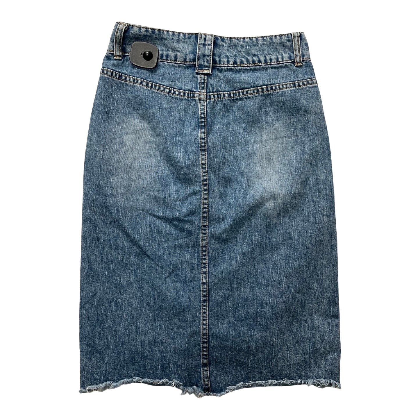 Skirt Midi By Mustard Seed In Blue Denim, Size:S