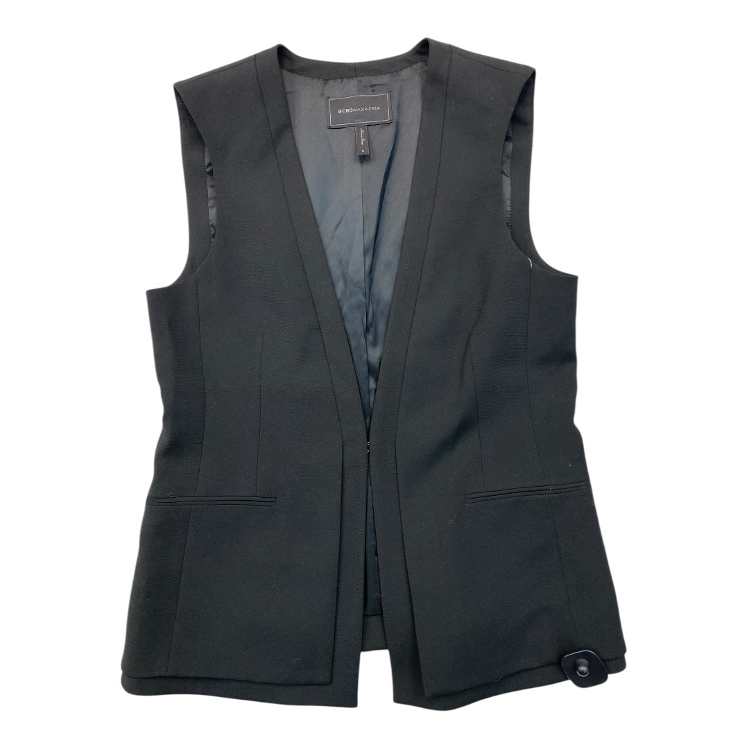 Vest Other By Bcbgmaxazria In Black, Size:M