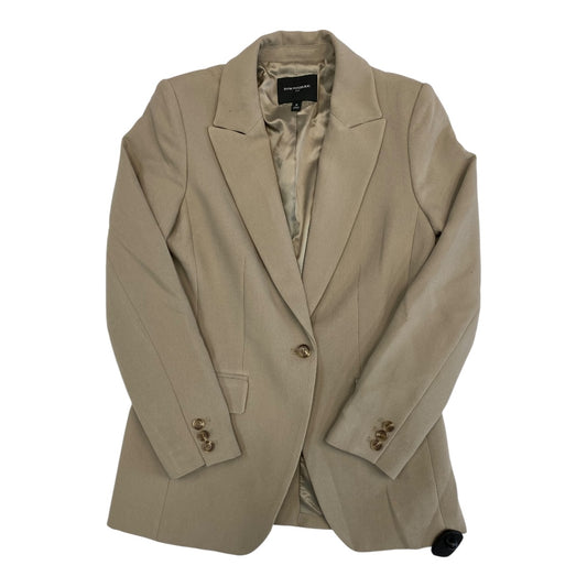 Blazer By Banana Republic In Tan, Size:0