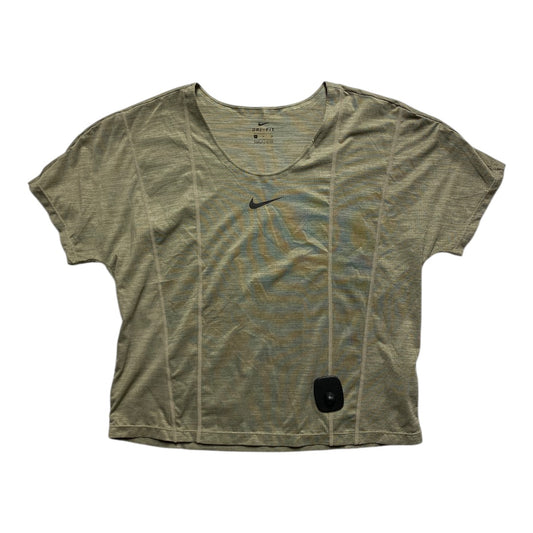 Athletic Top Ss By Nike In Green, Size:S