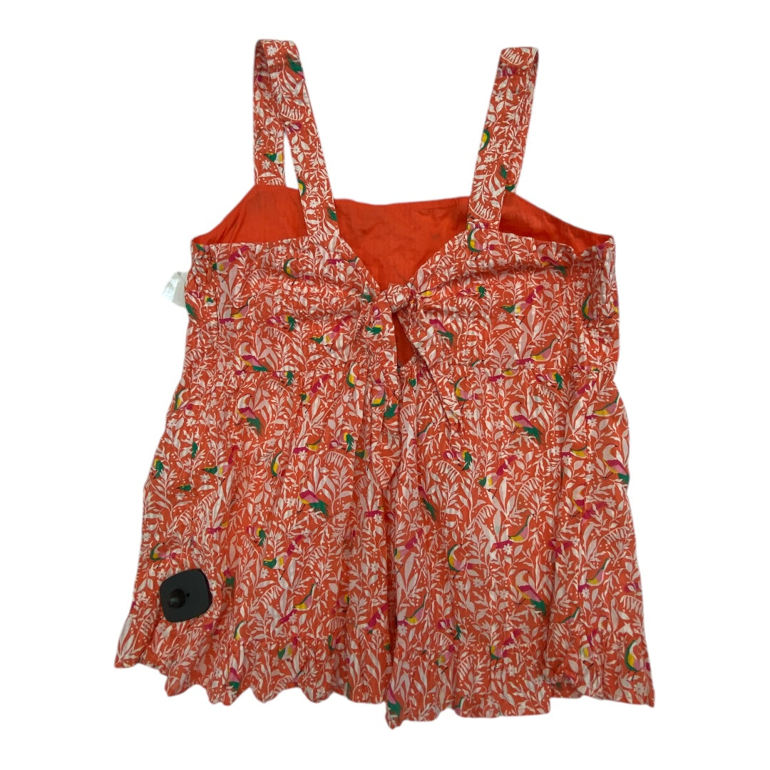 Top Sleeveless By Loft In Multi, Size:S