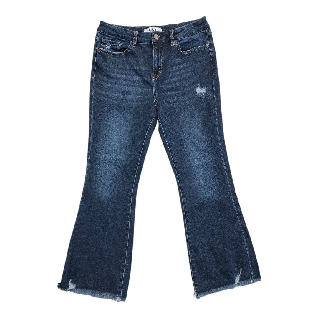 Jeans Boot Cut By Cmc In Blue Denim, Size:10