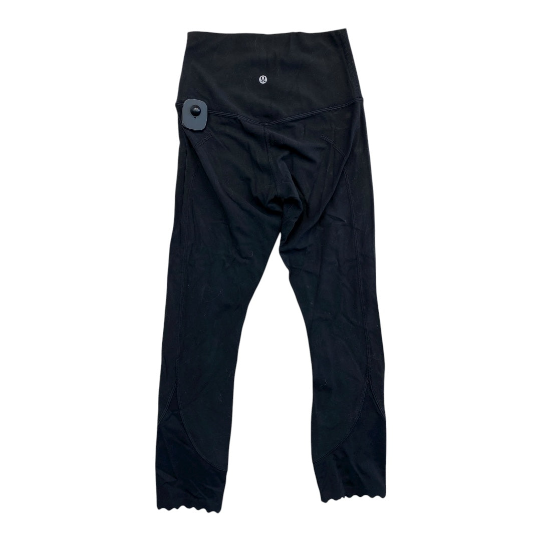 Athletic Leggings By Lululemon In Black, Size:4