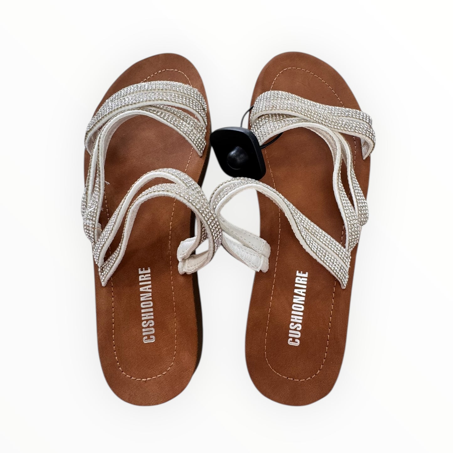 Sandals Flats By Cushionaire In Multi, Size:9
