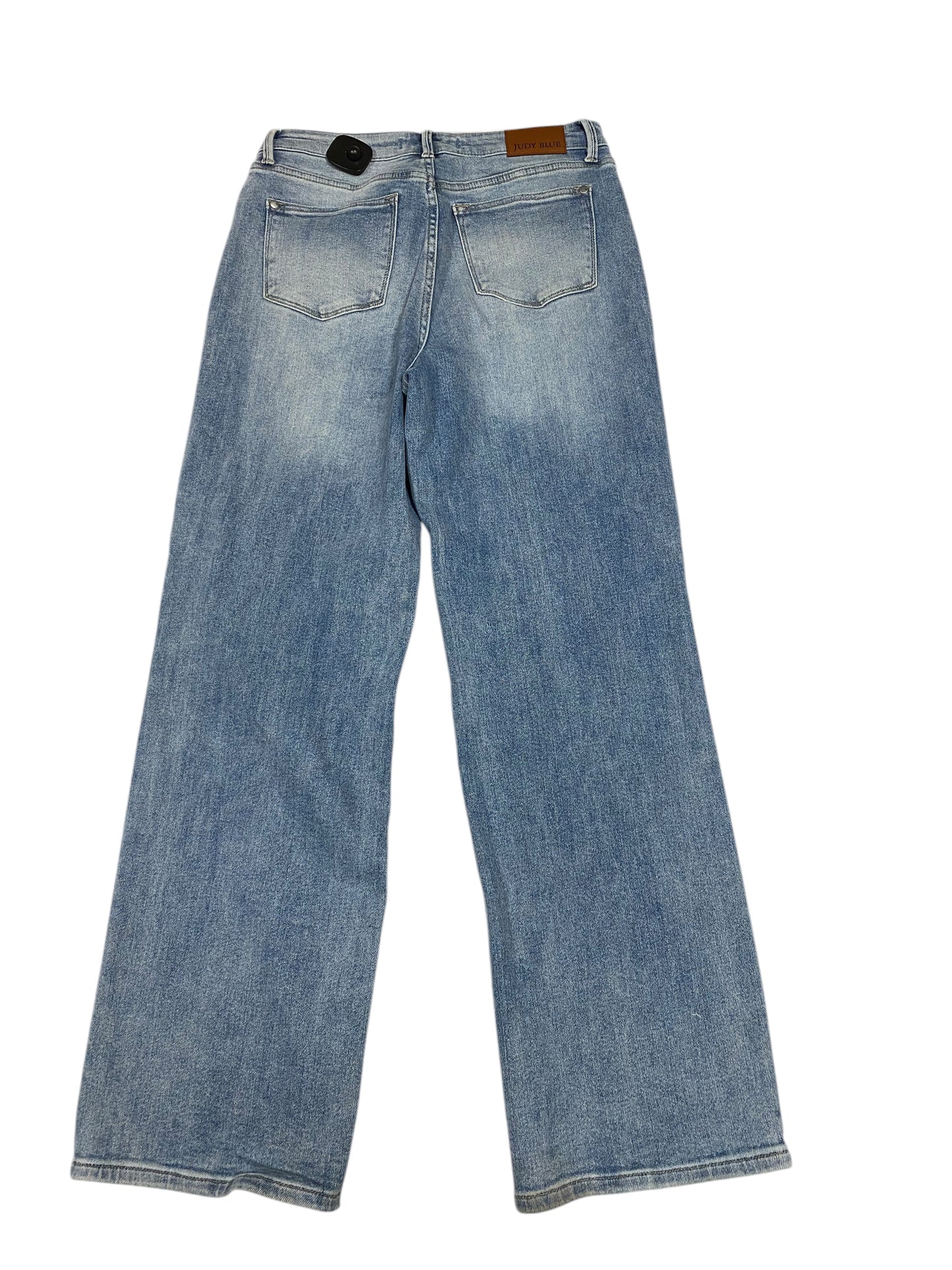 Jeans Straight By Judy Blue In Blue Denim, Size:8