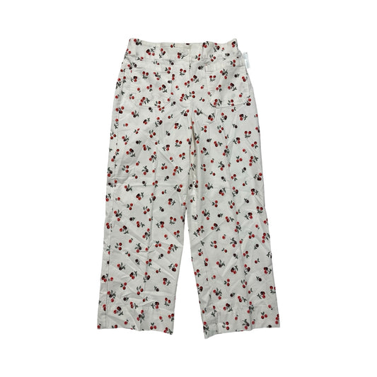 Pants Other By Nicole Miller In Red & White, Size:8