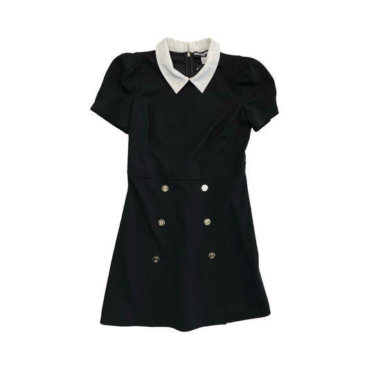 Dress Designer By Karl Lagerfeld In Black & White, Size:10