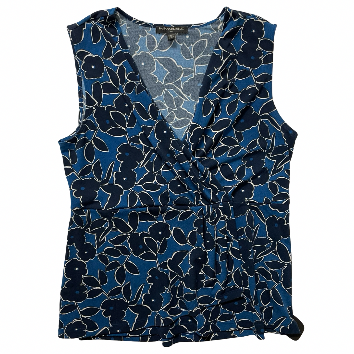 Top Sleeveless By Banana Republic In Multi, Size:M