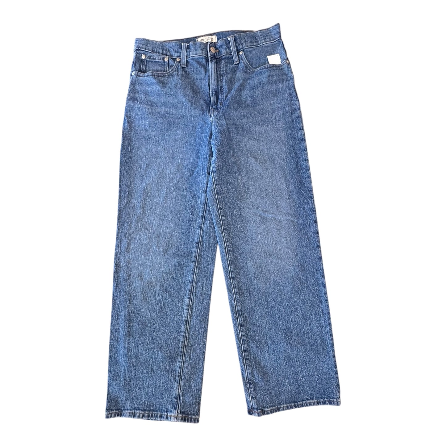 Jeans Straight By Madewell In Blue, Size:12