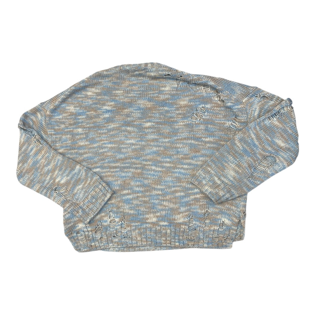 Sweater By 525 In Blue, Size:M