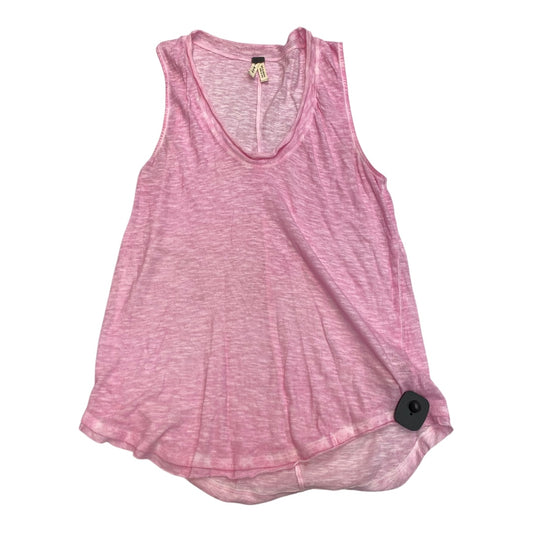 Top Sleeveless Basic By We The Free In Pink, Size:S