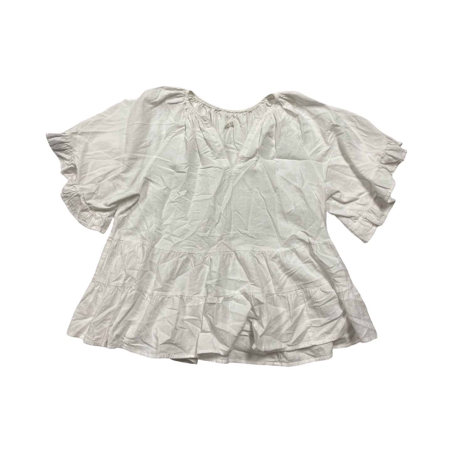 Top Ss By Anthropologie In White, Size:M