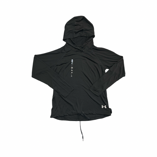 Athletic Top Ls Hoodie By Under Armour In Black, Size:S