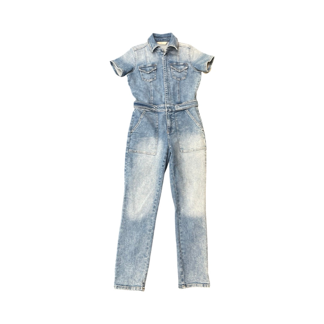 Jumpsuit By Intempo In Blue Denim, Size:4