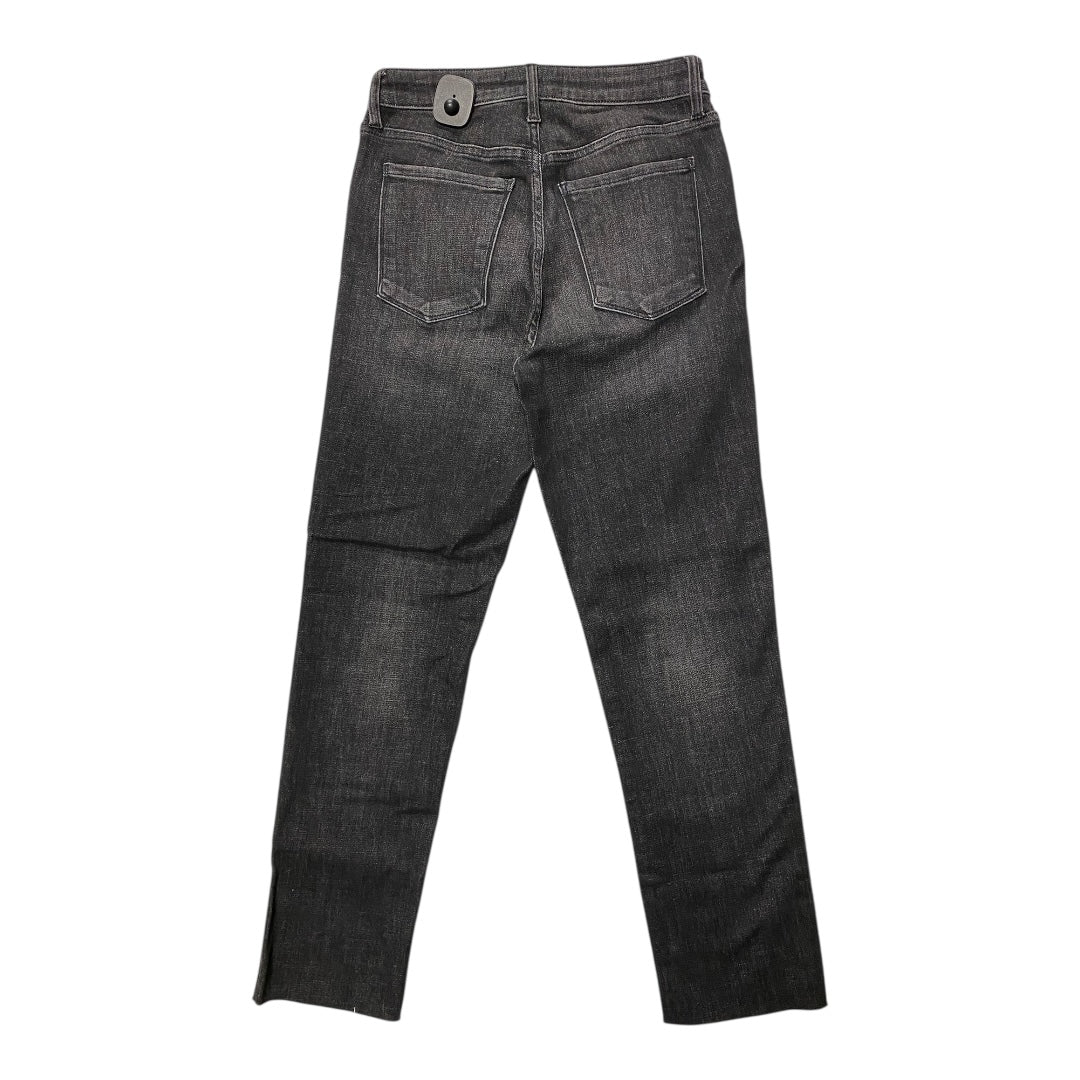 Jeans Straight By Evereve In Black Denim, Size:2