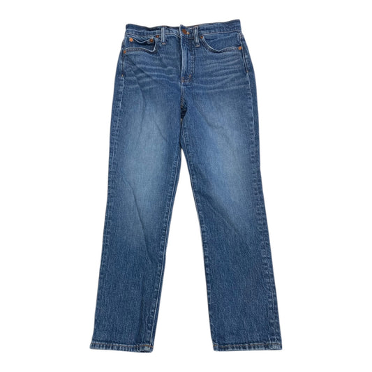 Jeans Straight By Madewell In Blue Denim, Size:6