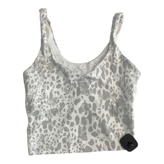 Athletic Bra By Lululemon In Cream, Size:10