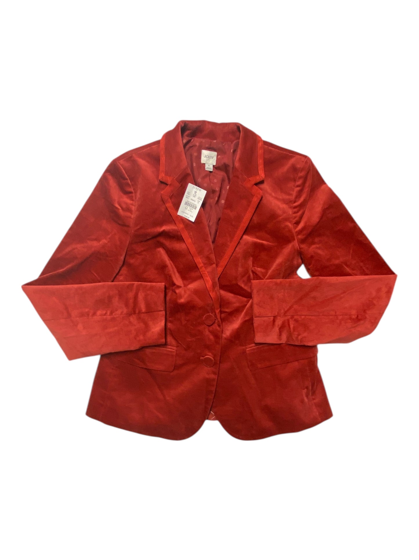 Blazer By J. Crew In Red, Size:6