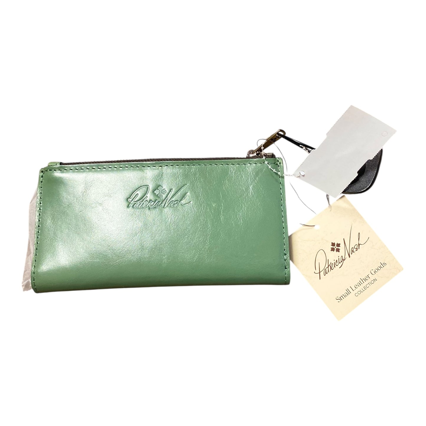 Wallet Designer By Patricia Nash In Green, Size:Medium